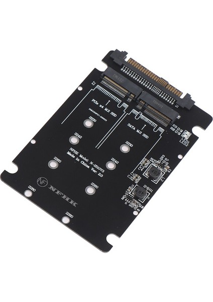 Sata M.2 Ssd'den 2,5 "sata Nvme M.2 Ngff Ssd'ye SFF-8639 Adaptör Dönüştürücü 1 Pc Adaptör Kartı Masaüstü Bilgisayarlar Için (Yurt Dışından)