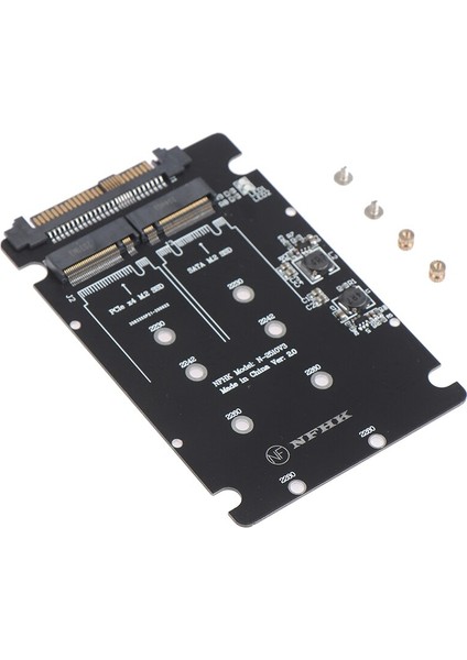 Sata M.2 Ssd'den 2,5 "sata Nvme M.2 Ngff Ssd'ye SFF-8639 Adaptör Dönüştürücü 1 Pc Adaptör Kartı Masaüstü Bilgisayarlar Için (Yurt Dışından)