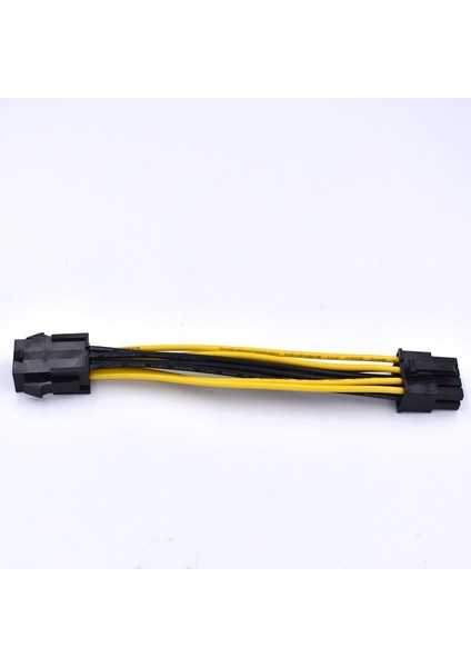 Pcı-E Dişi 6-Pin'den Atx Cpu'ya Eps Erkek 8-Pin Güç Konektörü Adaptör Kablosu (Yurt Dışından)