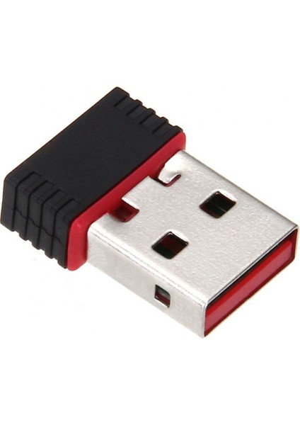 Mini Pc Wifi Adaptörü 150 M USB Wifi Anteni Kablosuz Bilgisayar Ağ Kartı 802.11N/G/B Taşınabilir USB Wifi Alıcıları Adaptörü (Yurt Dışından)