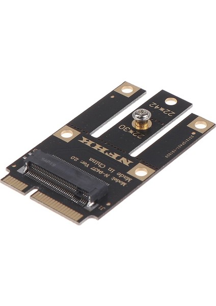 M.2 Ngff Anahtar A + E Anahtar A'dan Mini Pci-E Express Adaptörüne Wifi Kablosuz Kart Için (Yurt Dışından)