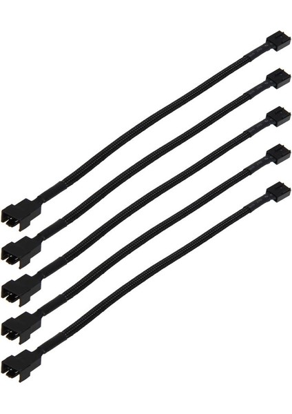 5 Adet/grup 4 Pin Pwm Konnektör Kasası Fan Uzatma Güç Kablosu Compure Cpu Için Bilgisayar Kasası Fanı 12 Inç (Yurt Dışından)