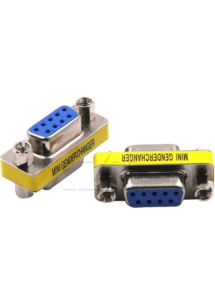 1 Adet Yeni Db9 Seri Port Adaptörü Konektörü Dönüşüm Kafası VGA Konnektör RS232 Üzerinde 9 Delik (Yurt Dışından)