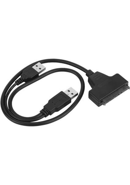 Yeni USB 2.0 Erkek - Sata 7 + 15P 22 Pin Kablo Adaptörü 2.5 Için (Yurt Dışından)