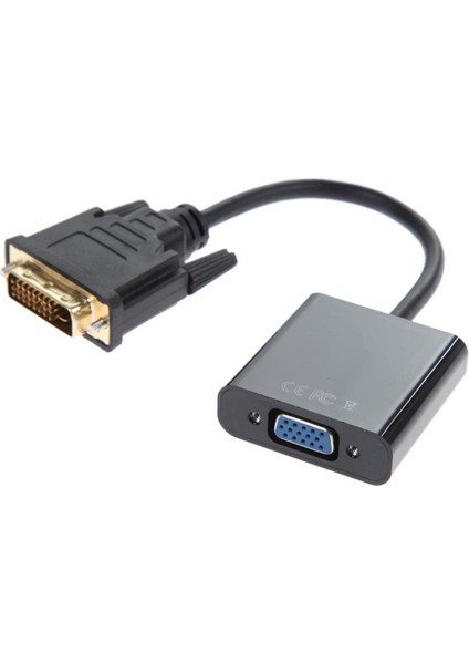 Pc Ekran Kartı Için 1080P Dvı-D 24+1 - VGA Hdtv Dönüştürücü Monitör Kablosu (Yurt Dışından)