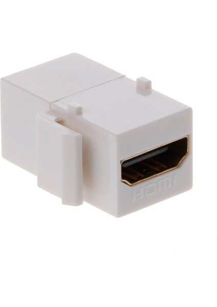 1pc Keystone HDMI Konektörü Ekleme Çoğaltıcı Yuvası Dişi - Dişi (Yurt Dışından)