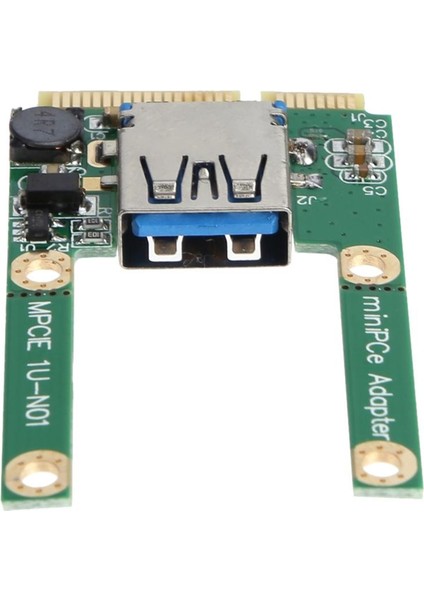 Mini Pcı-E USB 3.0 Pcı Express Adaptör Genişletme Kartı Dizüstü Bilgisayar Pcı Express Pcıe USB 3.0 Dönüştürücü Yükseltici Kart Adaptörü Pc Için (Yurt Dışından)
