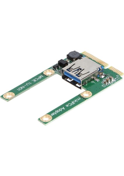 Mini Pcı-E USB 3.0 Pcı Express Adaptör Genişletme Kartı Dizüstü Bilgisayar Pcı Express Pcıe USB 3.0 Dönüştürücü Yükseltici Kart Adaptörü Pc Için (Yurt Dışından)