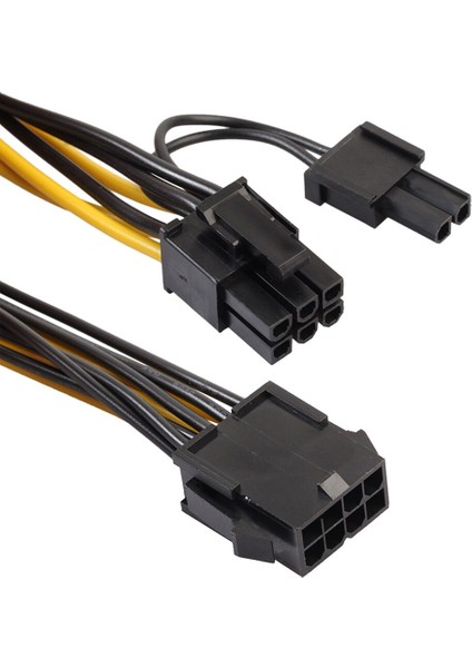 30CM Cpu 8pin'den Grafik Ekran Kartına Çift 8pin (6pin+2pin) Güç Kablosu (Yurt Dışından)