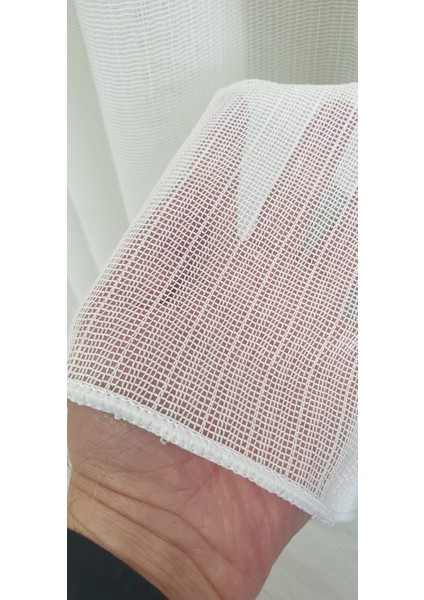 Yeni Sezon Bently Desen Salon ve Oturma Odası Için Tül Perde 1/3 Pileli fırsatları