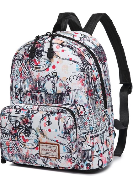 Lindsay Kadın Baskılı Kanvas Sırt Çantası