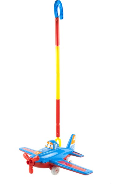 Oyuncak Uçak Sopalı Sevimli Uçak 30 cm