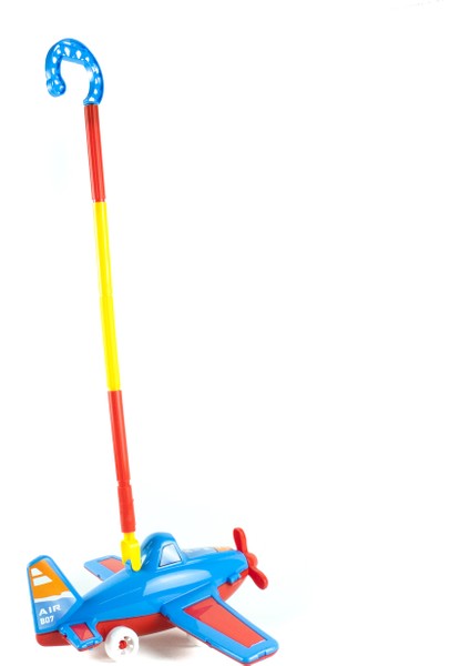 Oyuncak Uçak Sopalı Sevimli Uçak 30 cm