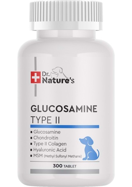 Dog Glucosamıne Type Iı Köpeklerde Eklem Destekleyici Besin Takviyesi (300 Tablet)