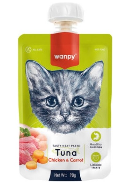 Taze Ton Balıklıtavuklu Kedi Mezesi 90 gr