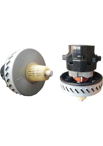 Süpürge Motoru Tek Fanlı 220V 1200W Bakır Sargı