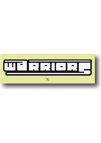 Warriors - 2,5x8 cm Mıknatıslı Evrensel Tak Çıkar Dekoratif Aksesuar