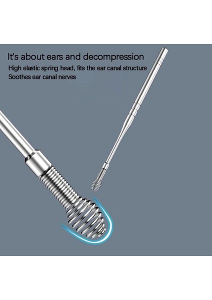 MSO Teknoloji Paslanmaz Çelik Kulak İçi Temizleme Set