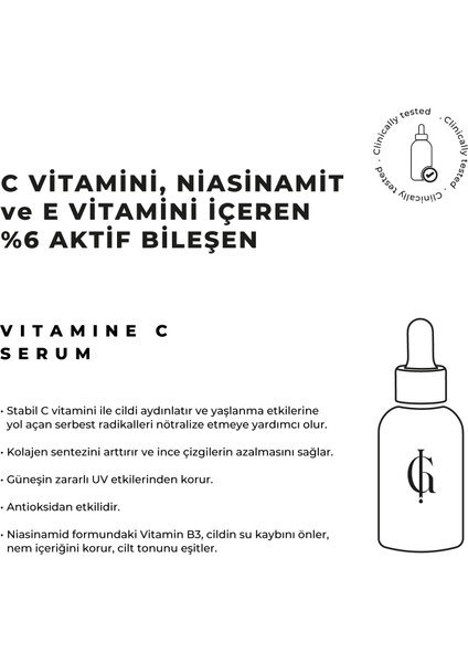 C Vitaminli Cilt Bakım Serumu