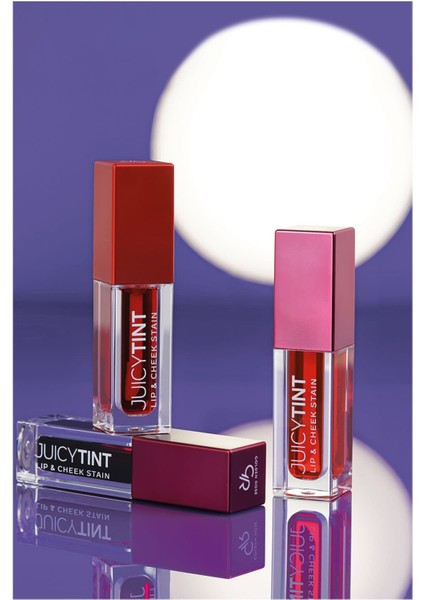 Golden Rose Juicy Tint Lip & Cheek Stain No: 02 Pink Crush - Ruj & Allık - 8691190533878