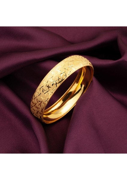 14 Ayar Kalem Desenli Kumlu Altın Bilezik fiyatları