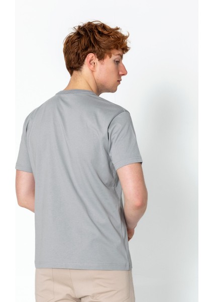 Erkek Fit Kalın Penye Rahat Sade Klasik T-Shirt indirimleri