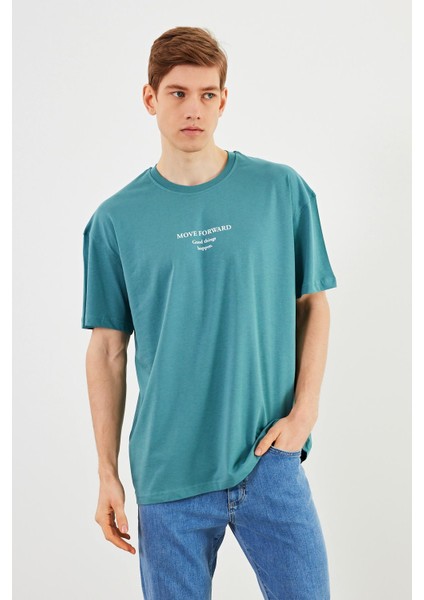 Leo Erkek Oversize T-Shirt