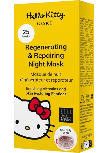 Regenerating & Repairing Night Mask-Oval (Onarıcı Ve Yenileyici Gece Maskesi)