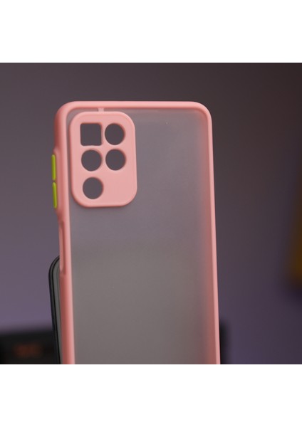 Lux Samsung Galaxy A22 Pembe Uzun Ömürlü Yumuşak Silikon Kılıf