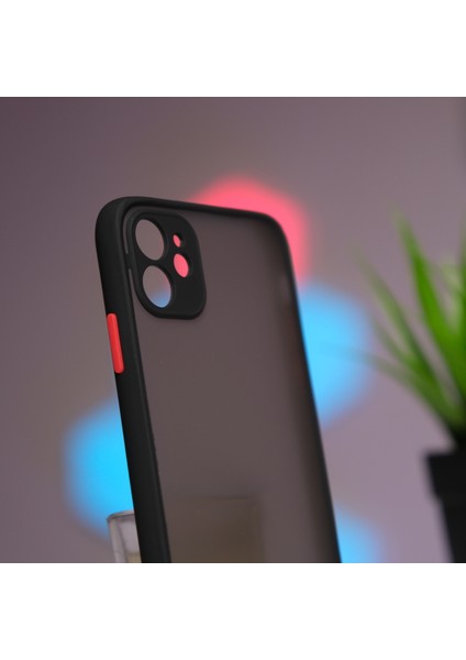 Lux Apple iPhone 11 Siyah Uzun Ömürlü Yumuşak Silikon Kılıf