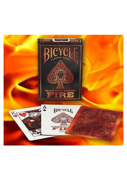 Bicycle Fire Oyun Kartı