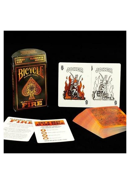 Bicycle Fire Oyun Kartı