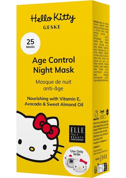 Age Control Night Mask-Head ( Anti-Age Gece Maskesi)