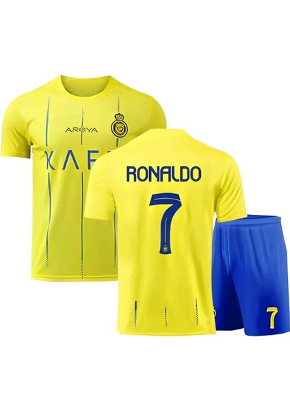Al Nassr Fc Yeni Sezon Pro Çocuk T-Shirt Halısaha Forması
