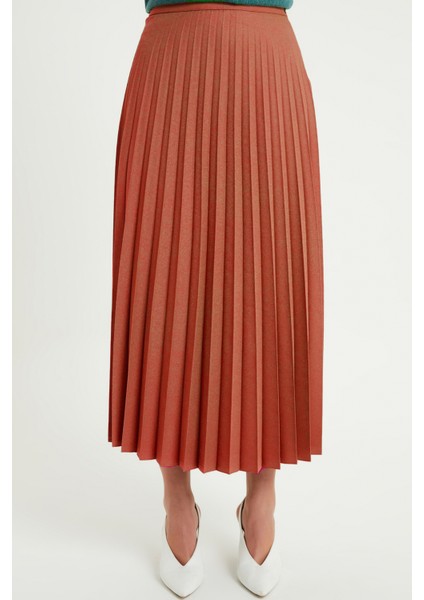 Piliseli Basic Etek - Kiremit