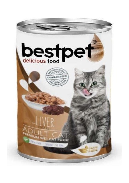 Ciğerli Kedi Konservesi 400 gr X 12 ADET