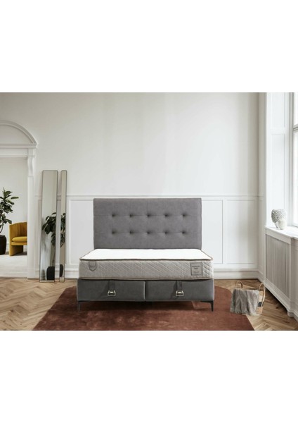 Iola Bedding Marvel Baza Başlık Yatak Seti 100X200