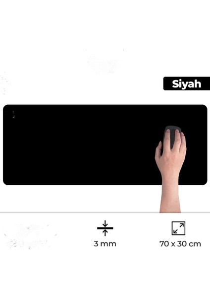 Professional Gaming Ofis Mouse Pad Oyuncu Gamer Mouse Pad, Fare Altlığı, Kaymaz Taban, Ofis Tipi Mouse Pad Çalışma Masası Altlığı