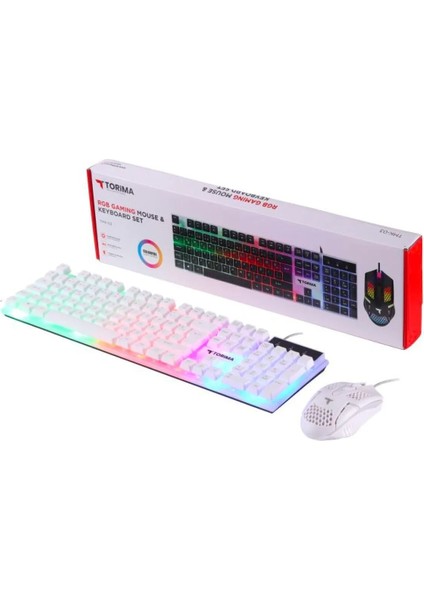 Oyuncu Rgb Işıklı Kablolu Q Klavye
