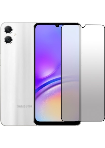 Samsung Galaxy A05 Tam Kaplayan Çerçeveli Mat Cam Koruma - AL3124