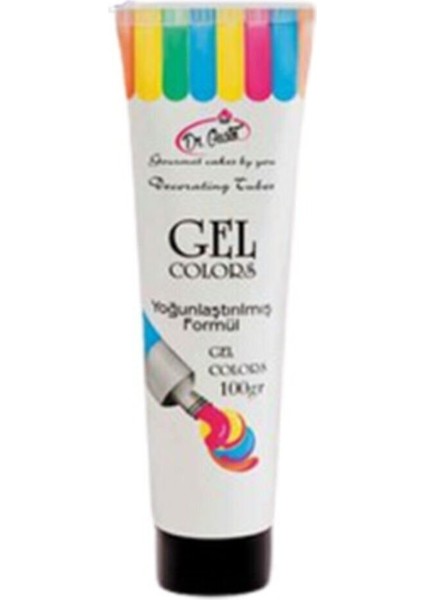 Siyah Tüp Jel Boya 100 gr