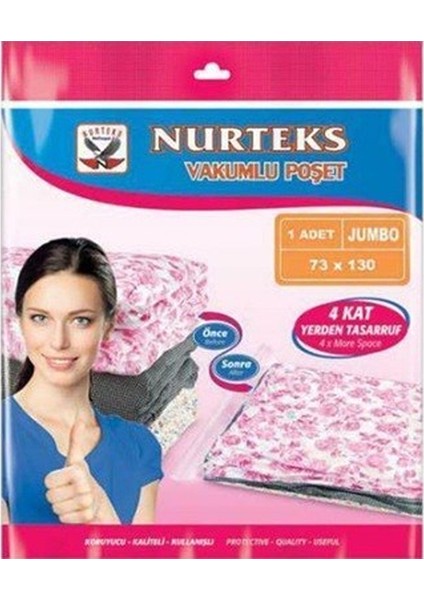 Nurteks Vakumlu Hurç JUMBO-73X130 8589