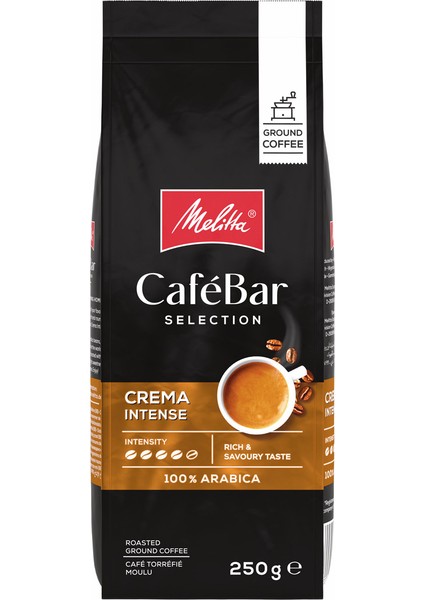 Cafebar Selection Crema Intense Öğütülmüş Kahve 250gr