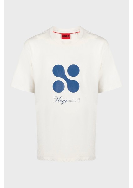 Logolu Bisiklet Yaka Pamuklu Regular Fit T Shirt Erkek T Shirt 50504926 121