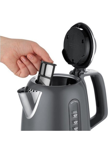 72323 Home Kettle 3.000 Watt 1,5 Litre Gri