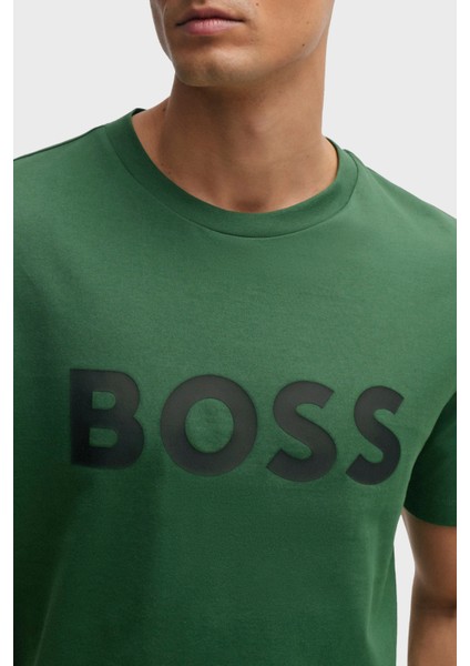 Logo Baskılı Pamuklu Bisiklet Yaka Regular Fit Jarse T Shirt Erkek T Shirt 50495742 348 fiyatları