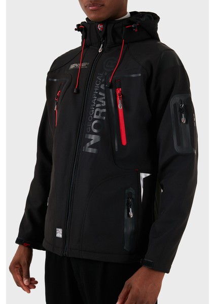 Su Geçirmez 4000 mm Kapüşonlu Outdoor Mont Erkek Mont Techno indirimleri