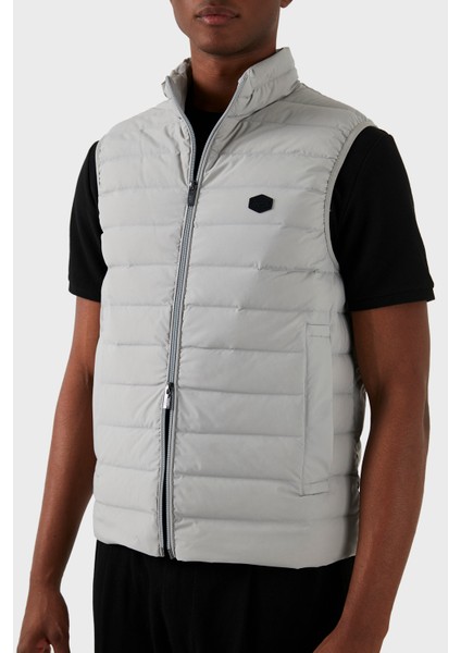 Regular Fit Ördek Tüyü Dolgulu Dik Yaka Yelek Erkek Yelek 8N1BQ1 1nlrz 06G1