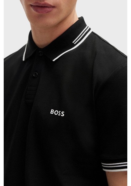 Streç Pamuklu Slim Fit Polo Yaka T Shirt Erkek Polo Yaka T Shirt 50506193 001 fiyatları