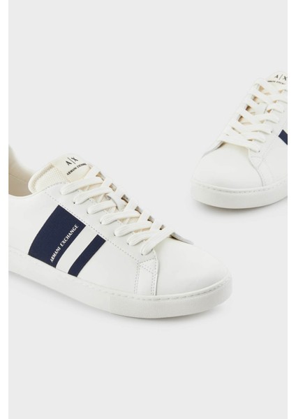 Armani Exchange Logolu Sneaker Ayakkabı Erkek Ayakkabı XUX173 XV666 N481